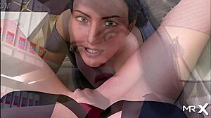 Fashion business game where pussy gets groped in episode 72