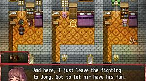 Harem In Another World Ep 20: Gym Workout Exposes Her Pussy