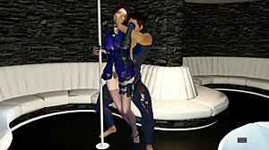 dang, this beauty officer gets slammed hard in 3d! 😍