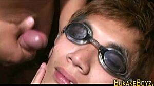 uhh, gay twinks bangin bare... so hot, ya know!