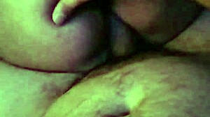 Huge cock slides deep into ass