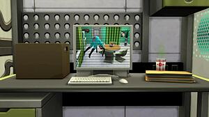 uhh, danny phantom bangs his mom in sims 4 game