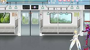 Magical fairy princess explores erotic hentai game worlds with intense princess actions and anime adventures