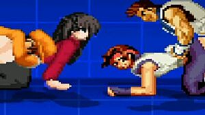 yuri and rin get intimate in this game