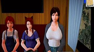 Specific Hentai Big Ass Action in My New Family 111