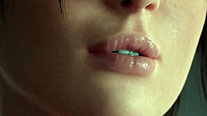 Hot blowjob and creampie for bitch