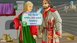 Greedy wife needs bigger cock