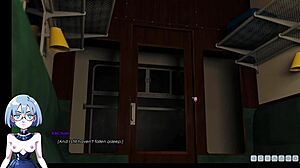 Playing Lust Academy Visual Novel Ep 4 with Huge Tits! 😏