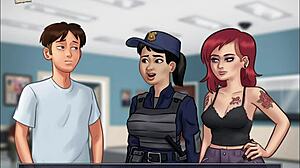 Summertime Saga 69 Scene Unfolds in Anime Action