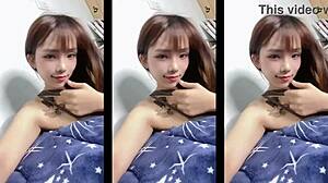 curious about asian model xi yue's private daily clips?