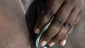 squirty waterfall babe toys herself to wild orgasm