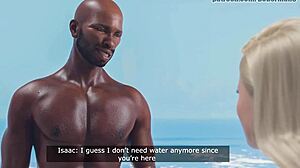 3d blonde with huge tits banging hard on the beach, wanna see?