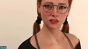 Westview Academy Gameplay - Cute Teen Sucks Huge Cock!