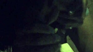 Sandy Cortez gives blowjob during public crossing 😏