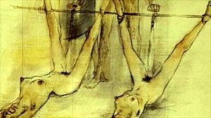 Vintage hentai illustration with erotic anime cartoon scenes 😏