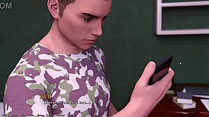 yo, check how I ended my first college day in Being a Dik 08!