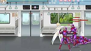 Magical fairy princess explores erotic hentai game worlds with intense princess actions and anime adventures