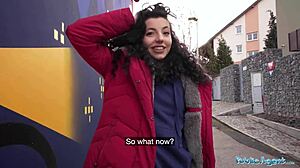 Public agent bangs teen after a funny rock paper scissors loss! 😂