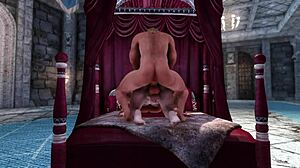 Skyrim Gay Porn Threesome at Kings' Palace