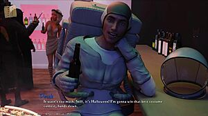 Exploring the chick route in Being a Dik episode 214 with anime hentai elements.