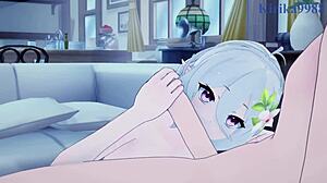 Kokkoro and chieru have intense sex in princess connect re dive hentai