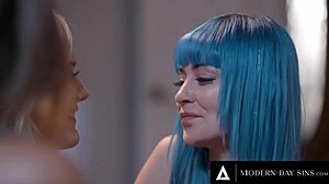 Modern-Day Sins: Gizelle watches Jewelz fuck sexy Kenna James