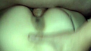 Dirty talking wife gets her cumhole creampied hard! 🔥