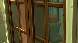 Cute asian teen 18+ is suspected of shoplifting at the store