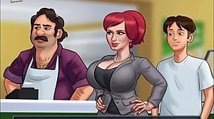 Summertime Saga 69 Scene Unfolds in Anime Action