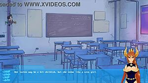 Night lessons part five features big boob humiliation with huge monster instruction in group comic game setting