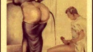 Смотри эти винтажные эротические рисунки из классического хентая