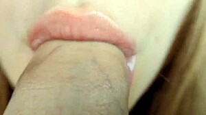 Wanna watch this extreme close-up blowjob bliss with a hot couple?