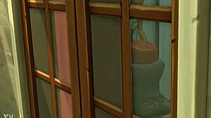 Cute asian teen 18+ is suspected of shoplifting at the store