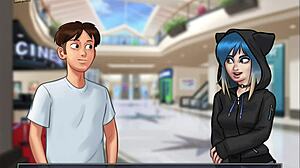 Summertime saga episode 153 with cartoon teens 😊