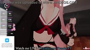 Kanako moans while squirting for chat, so cute! 😻