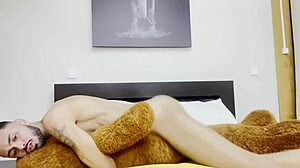 I can't stop banging my cute teddy bear every night