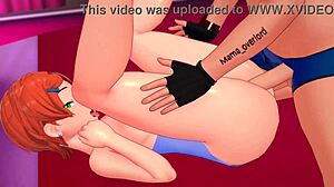 Gwen Termino Su Ducha Y Se Quita La Toalla!