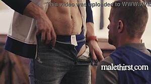 Straight Guy Drilled Bareback by Girlfriend’s Gay Friend in Cheating Scandal!