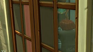 Cute asian teen 18+ is suspected of shoplifting at the store