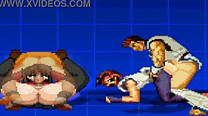 yuri and rin get intimate in this game