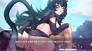 Kaiju Princess Neko in Hentai World