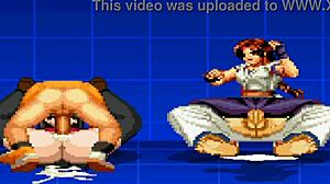 yuri and rin get intimate in this game