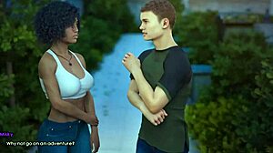 Librarian teen with huge tits tries amateur anal