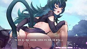 Kaiju Princess Neko in Hentai World