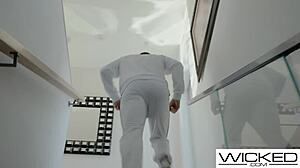 wicked freya parker fucks and rides dick cyberspace