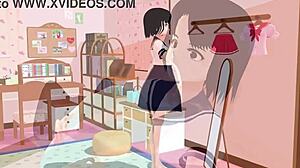 mia shows in sailor uniform