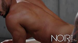 Stepsister's boyfriend reveals he's gay. I fuck him hard with big black cock.