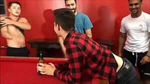 Game Night Turns into Wild Bareback Action