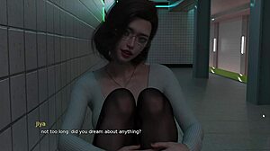 Insanely Horny Train Ride with Shaved Pussy!