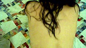 Amateur couple dives into rough anal play